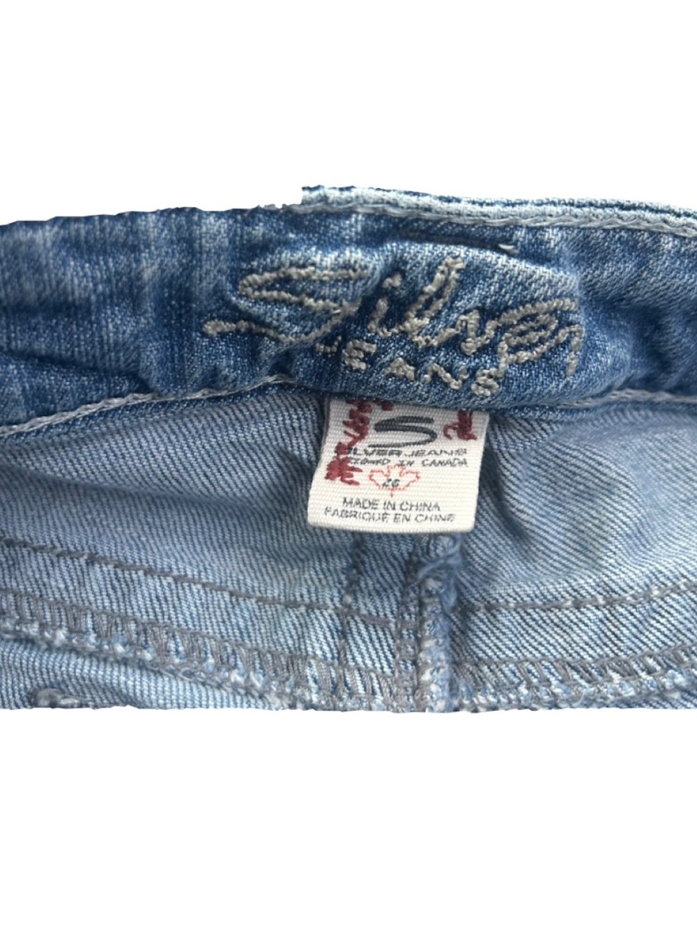 Silver Jeans Women's Blue Flared Jeans - Picture 3 of 3